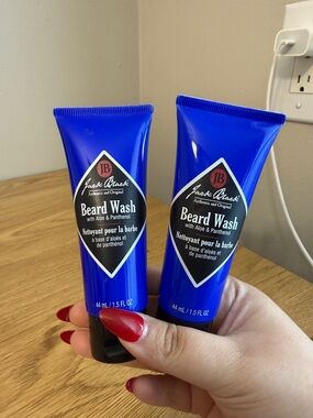 Sephora Blue Jack Black Beard Wash x 2